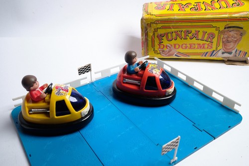 Vintage 70s funfair dodgems - vintage,